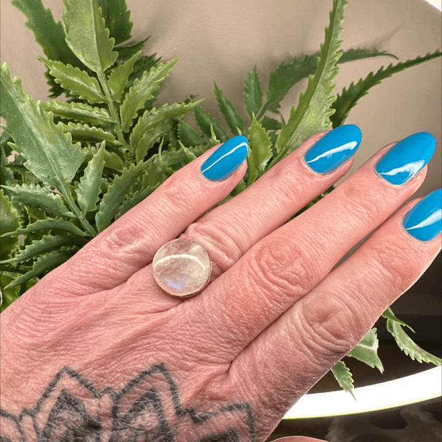 Moonstone Ring Chunky 