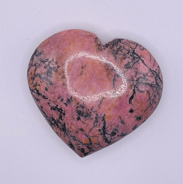 Rhodonite Heart