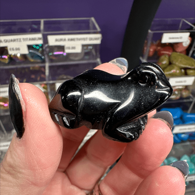 Black Obsidian Frog 