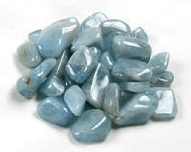 Blue Beryl Tumblestone 
