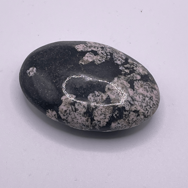 Cherry Blossom Jasper Palmstone - 1