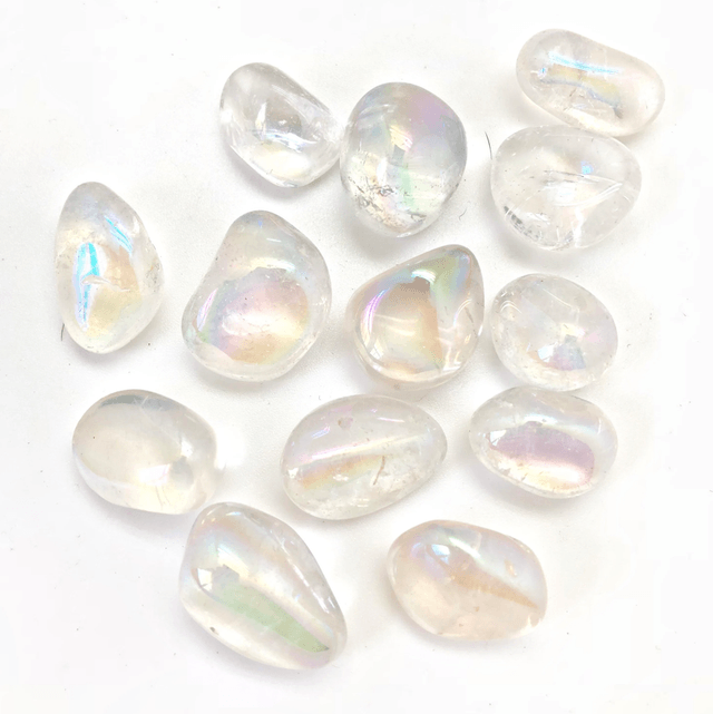 Aura Quartz Tumblestone