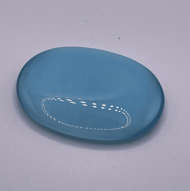 Cats Eye Blue Palmstone 