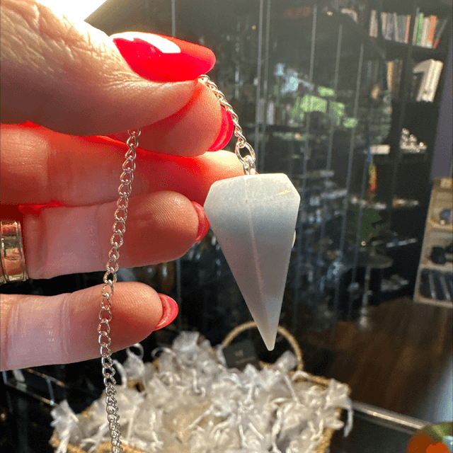 Angelite Pendulum