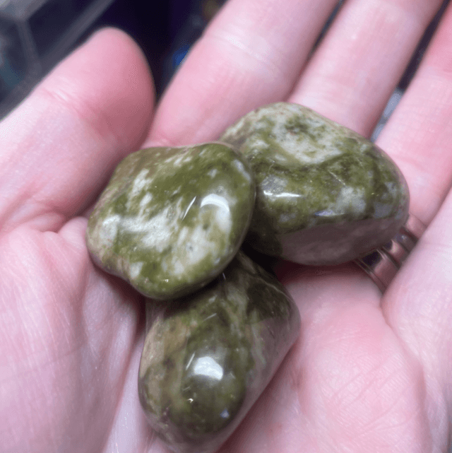Epidote Snowflake