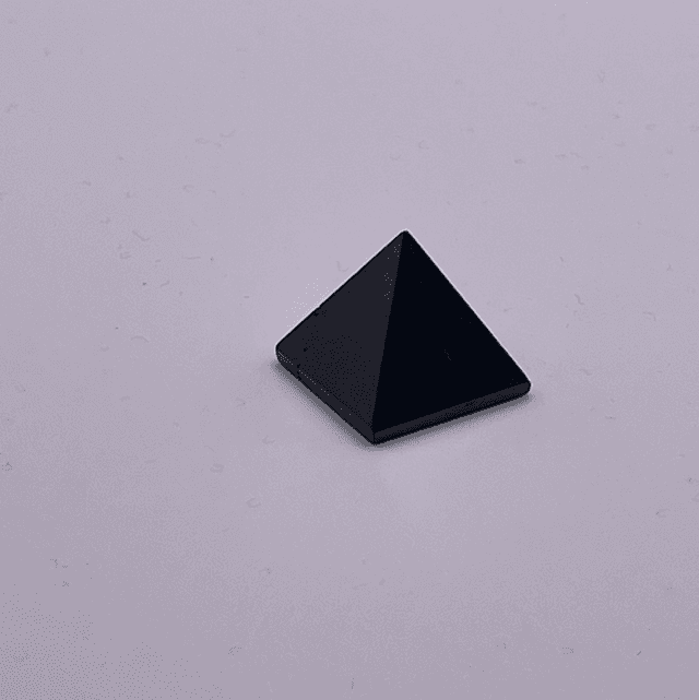 Black Chalcedony Pyramid Mini