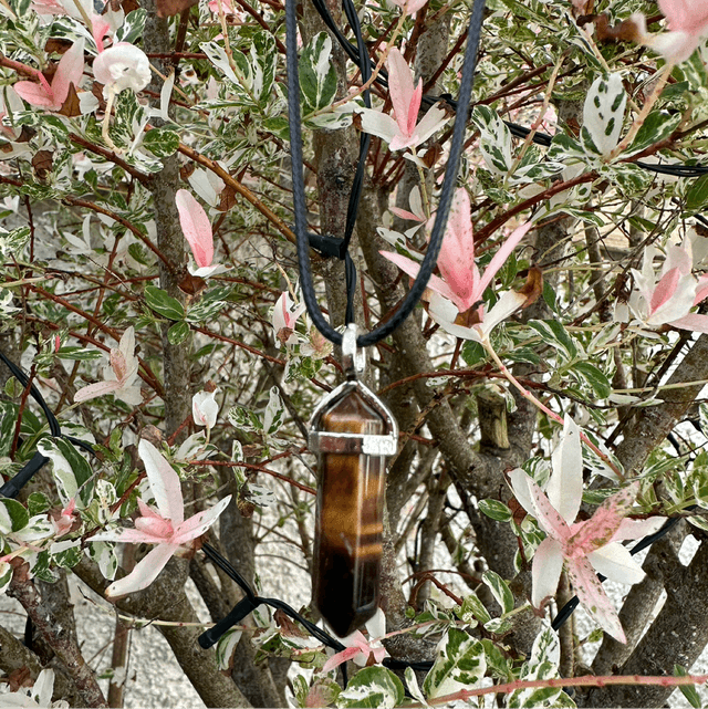 Tigers Eye Point Pendant 