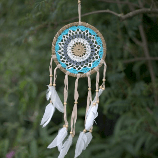 Dream Catcher Pastel Macrame 16cm