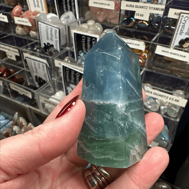 Blue Fluorite Tower 