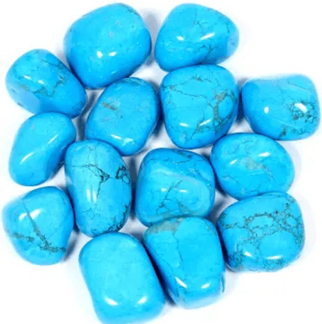 Blue Howlite Tumblestone 