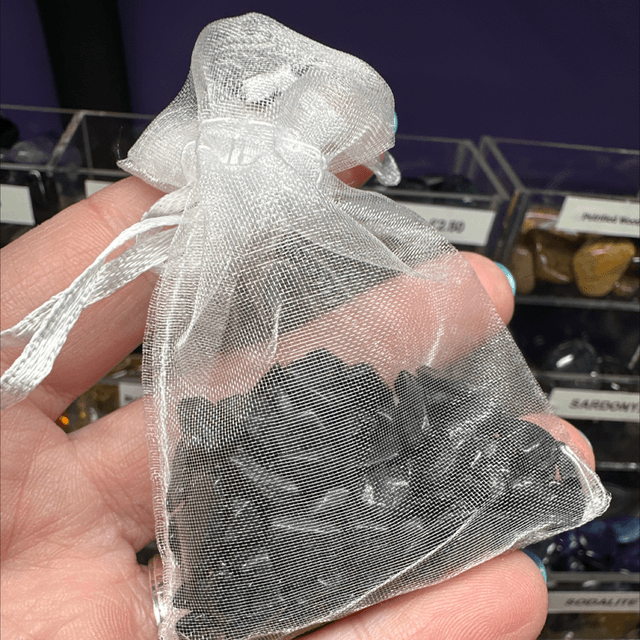 Black Obsidian Chips 