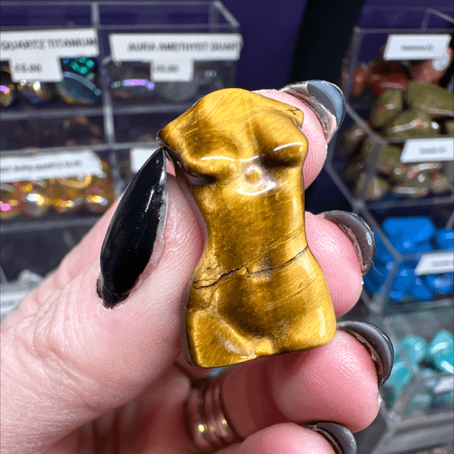 Tiger Eye Goddess