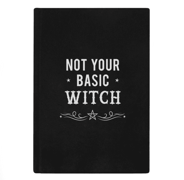Not a basic Witch Velvet Notebook A5