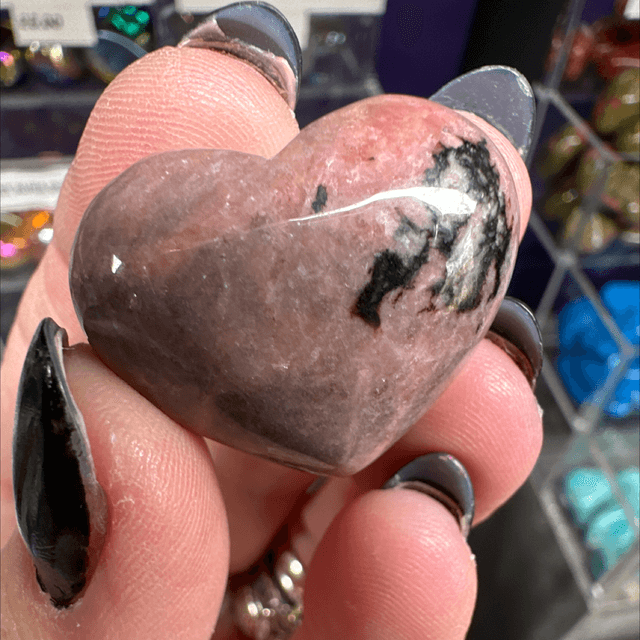 Rhodonite Heart 