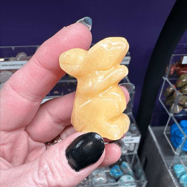 Yellow Aventurine Bunny