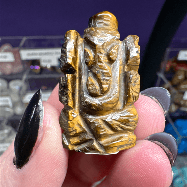 Tiger Eye Ganesh