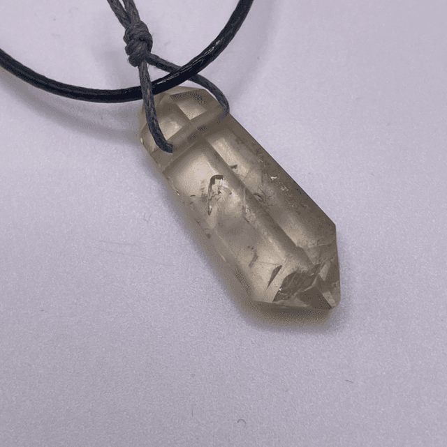 Natural Citrine Point Pendant