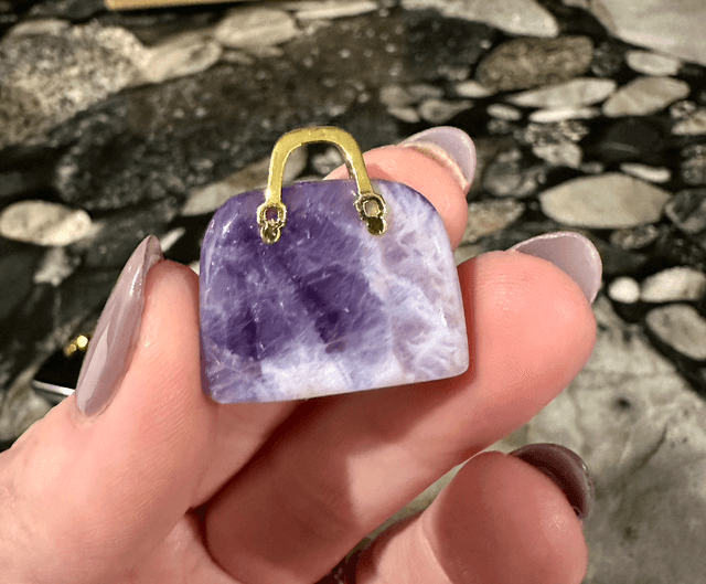 Amethyst Handbag