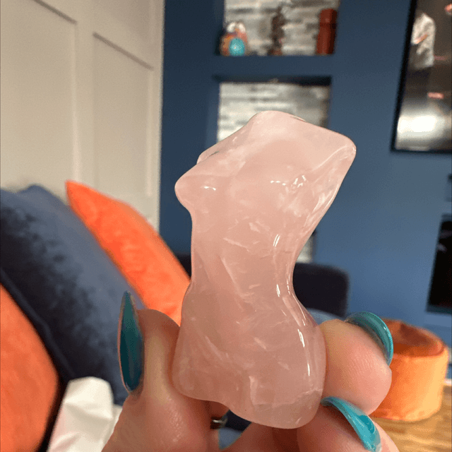 Rose Quartz Goddess Large 