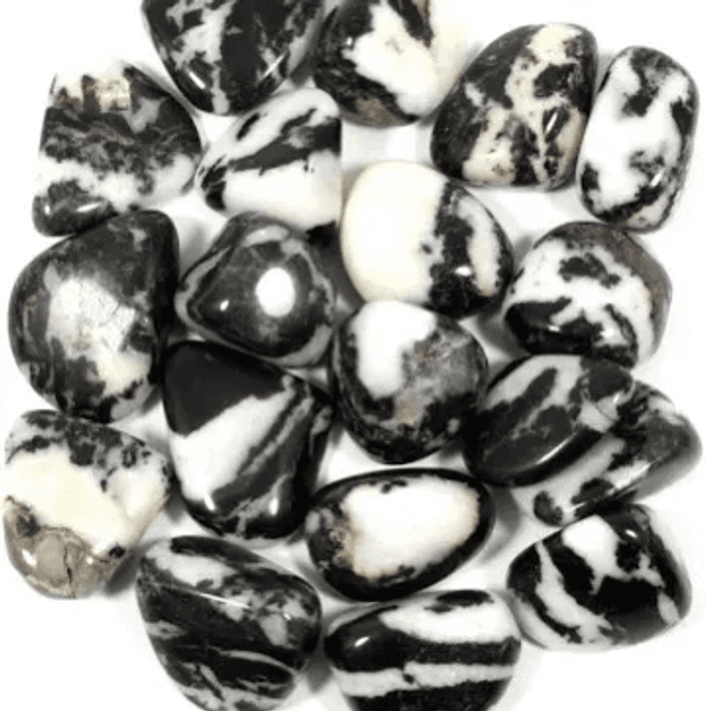 Zebra Jasper Tumblestone