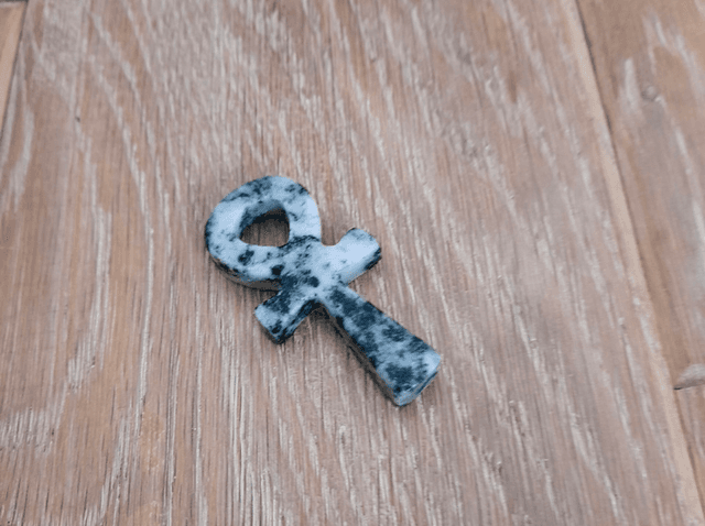 Moss Agate Ankh