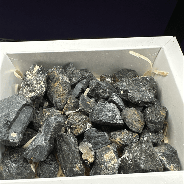 Raw Black Tourmaline Chunks